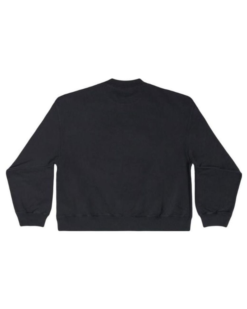 Balenciaga Blue Cities Paris Embroidered Logo Sweatshirt for men