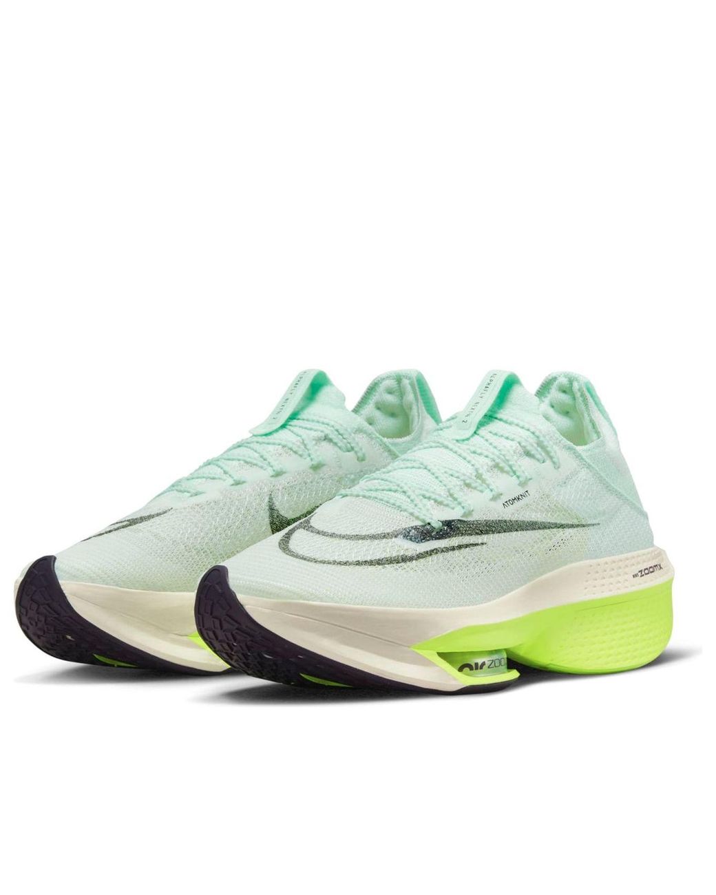 Nike Green Air Zoom Alphafly Next% 2 'Mint Foam Volt' for men