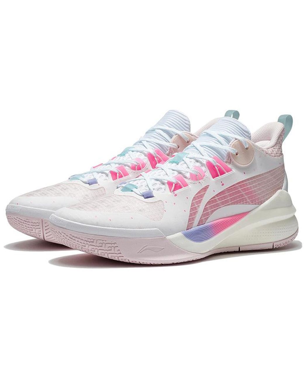 Li-ning Pink Sonic Td Team Fluorescent Powder' for men