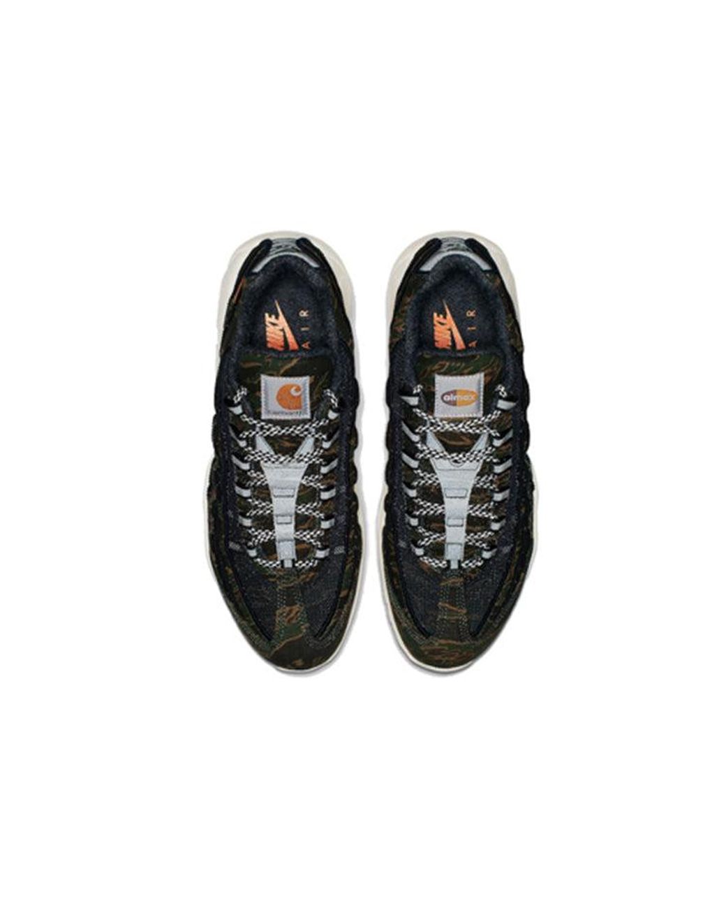 Nike Black X Carhartt Wip Air Max 95 'Camo' for men