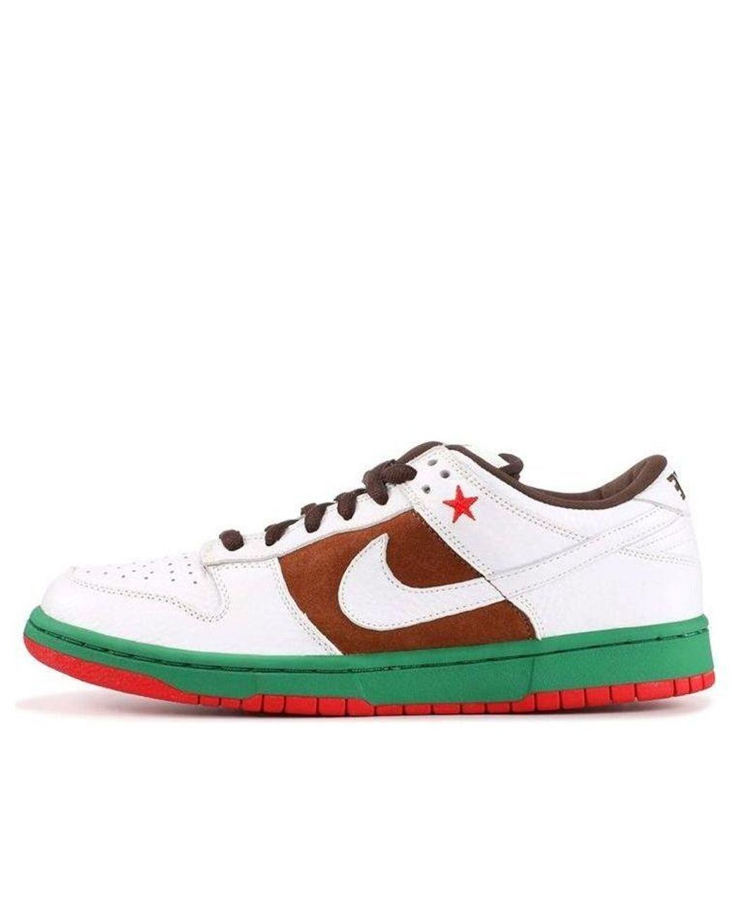 Nike Green Sb Dunk Low Pro 'Cali' for men