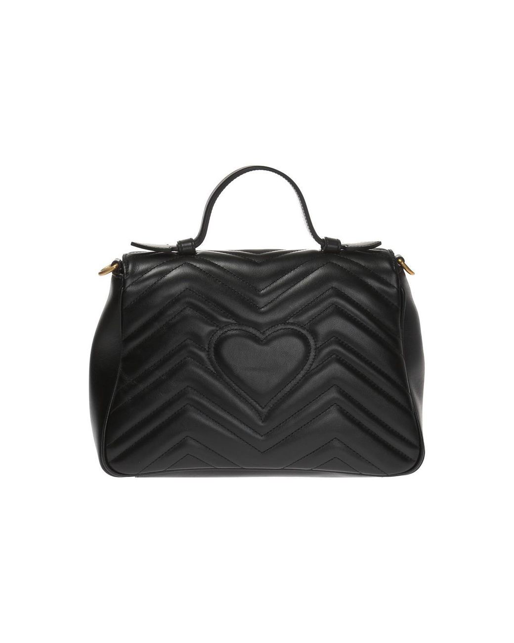 Gucci Black (Wmns) Gg Marmont Series Bag Small-Size
