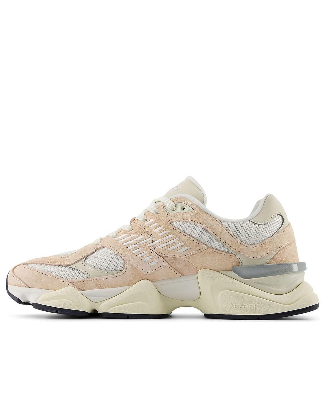 New Balance White 9060 Wna Sneakers 'Vintage Rose' for men