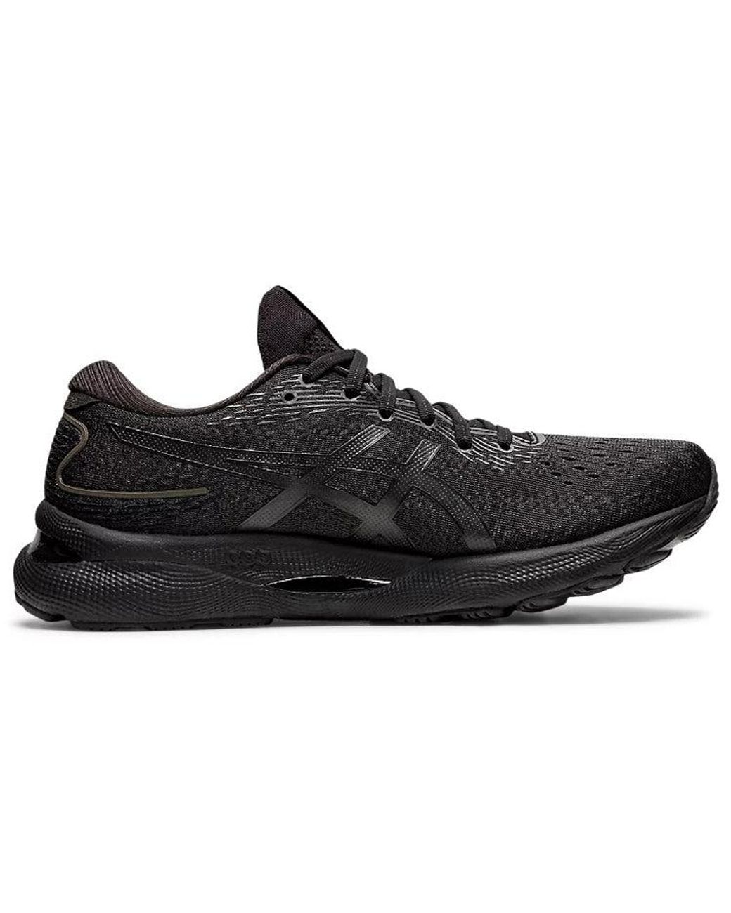 Asics Black Gel-Nimbus 24 4E Extra Wide Reflective' for men