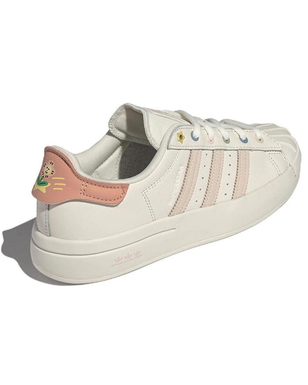 Adidas White Superstar Ayoon