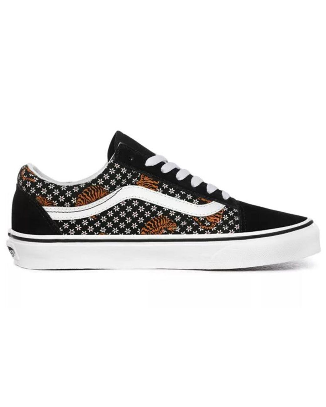 Vans Black Old Skool 'Tiger Floral' for men