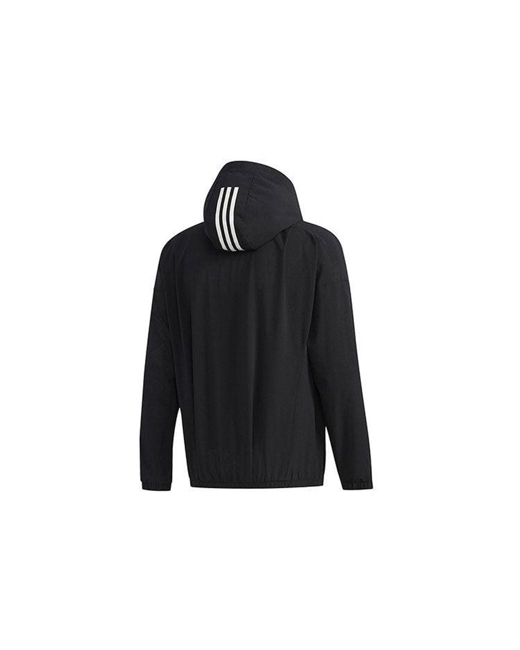 Adidas Blue Casual Sports Hooded Jacket for men