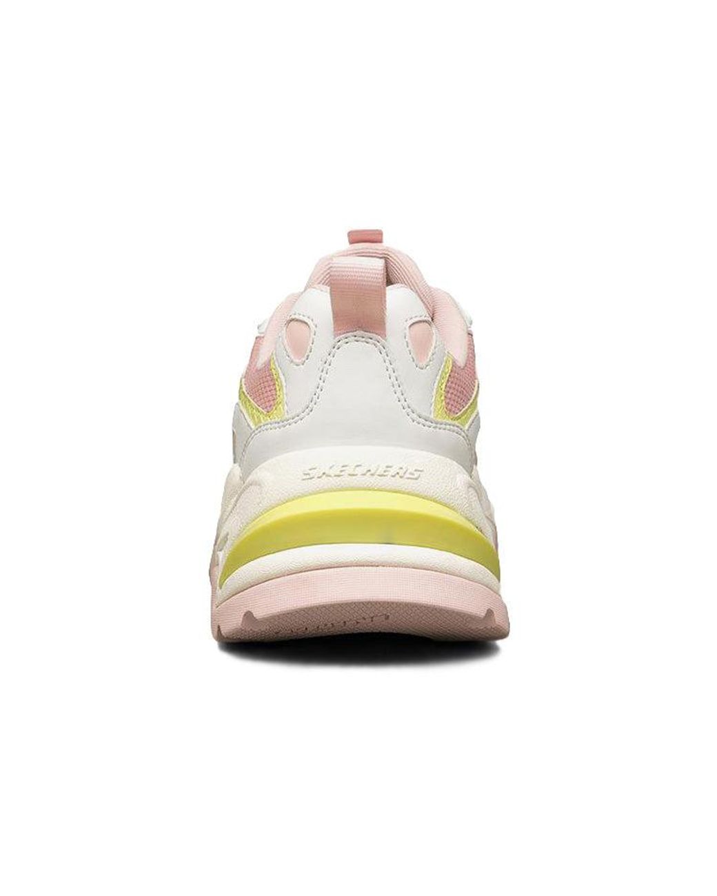 Skechers White (Wmns) Stamina V2 Low Top Running Shoes