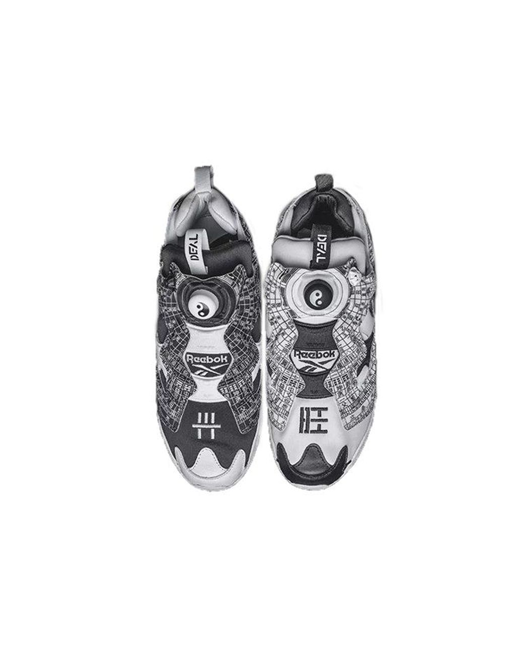 Reebok White Deal X Instapump Fury 'Chinese Compass' for men