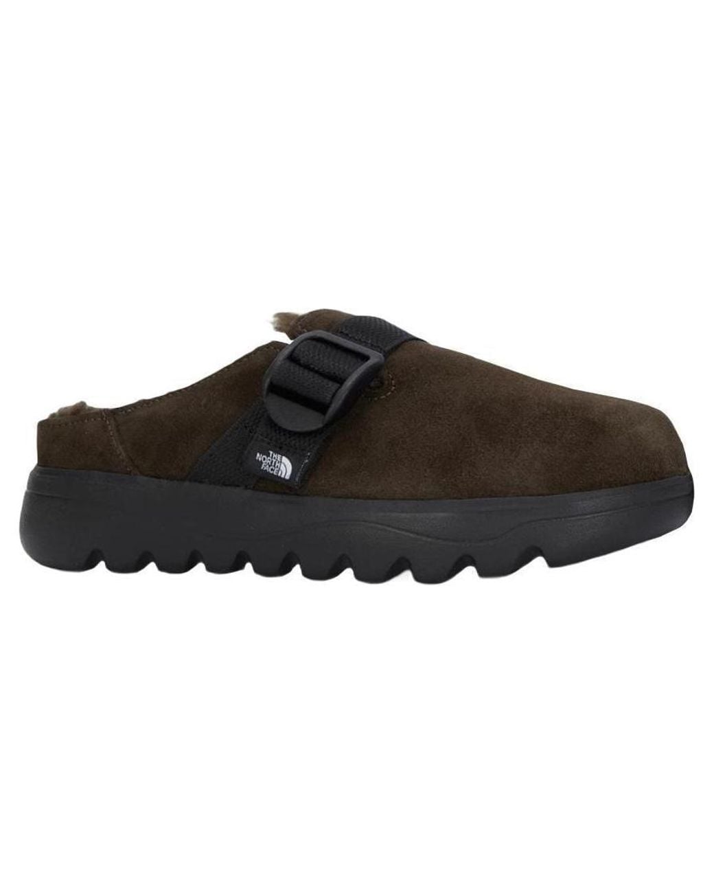 The North Face Brown Buckle Mules 'Dark' for men