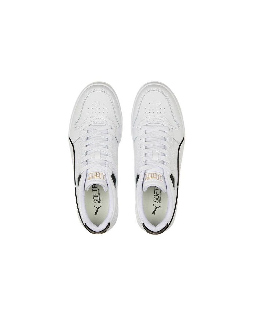 PUMA White Rbd Game Leather Trainers for men