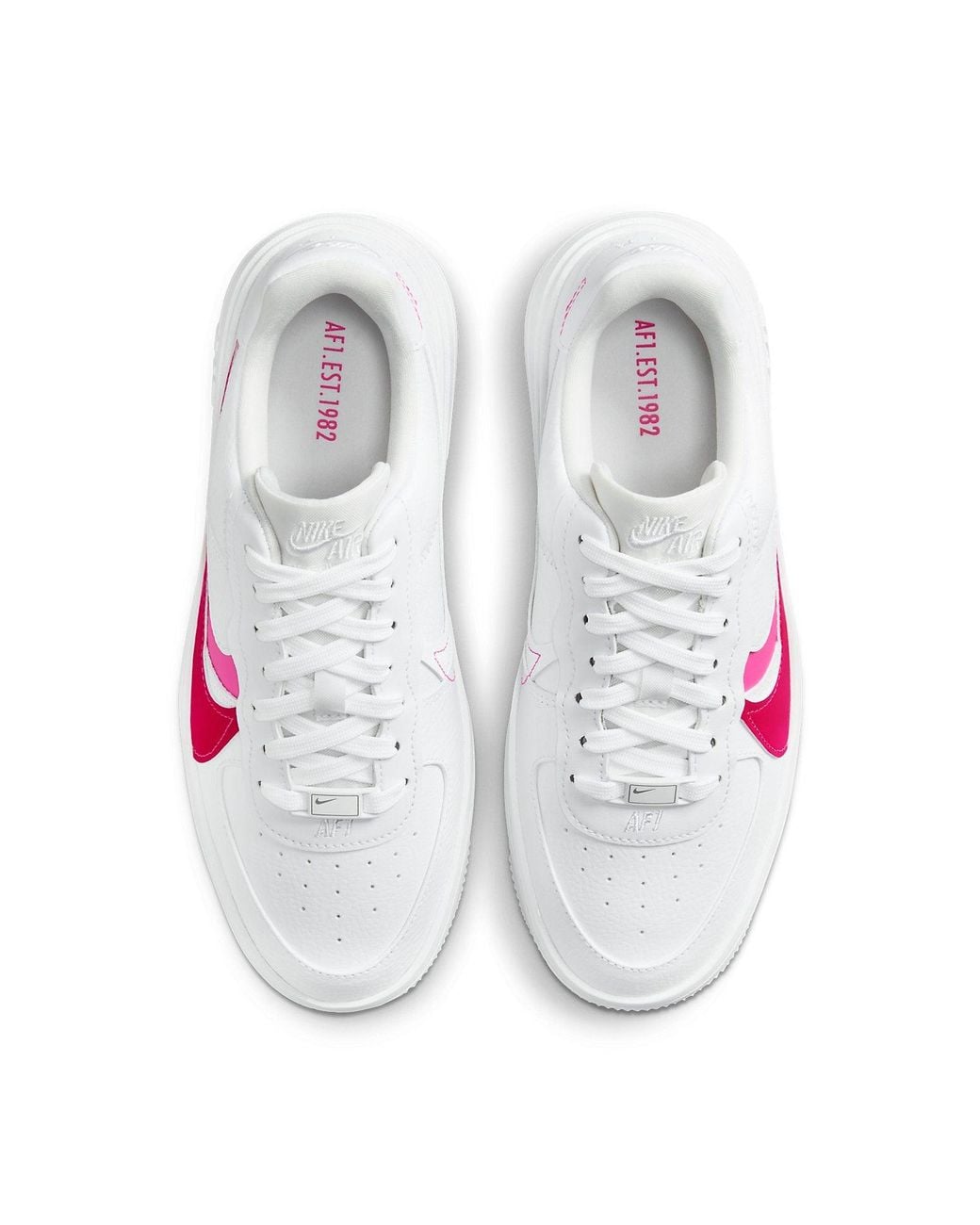 Nike Pink (Wmns) Air Force 1 Plt.Af.Orm Fireberry'
