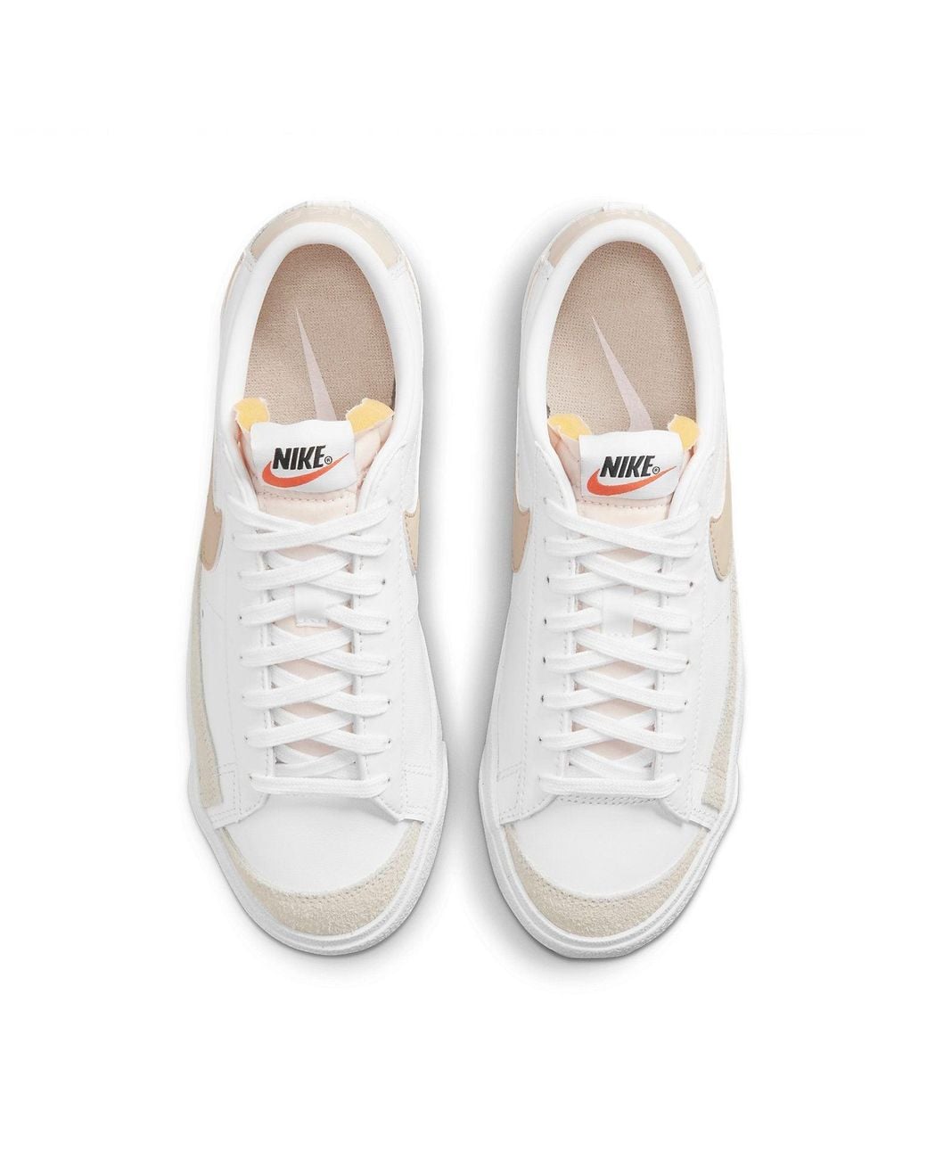Nike White (Wmns) Blazer Low '77 Pale Coral'