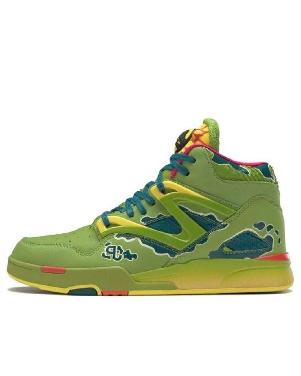 Reebok Green Jurassic Park X Pump Omni Zone 2 'Dilophosaurus' for men
