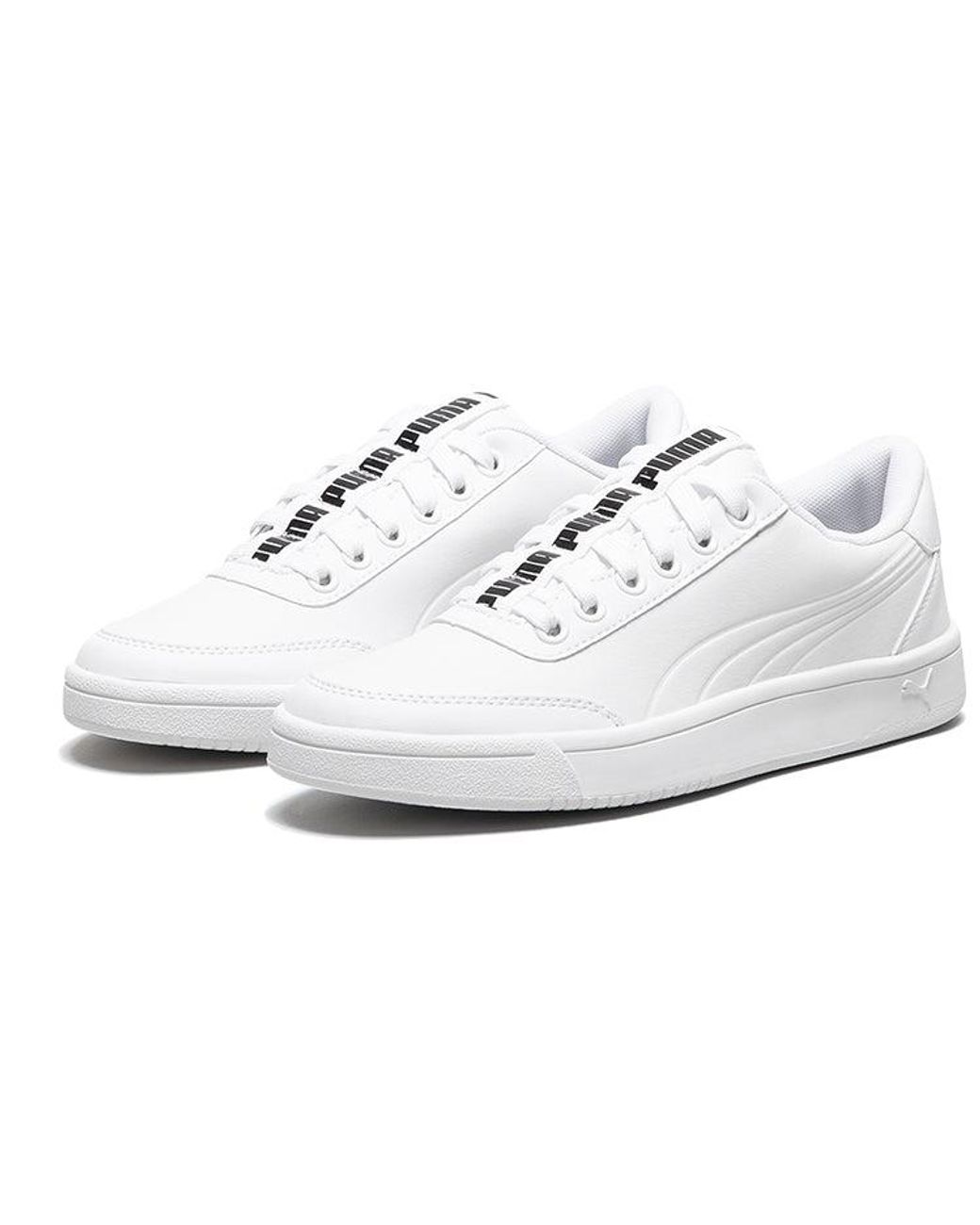 PUMA White Court Breaker Bold Casual Board Shoes for men