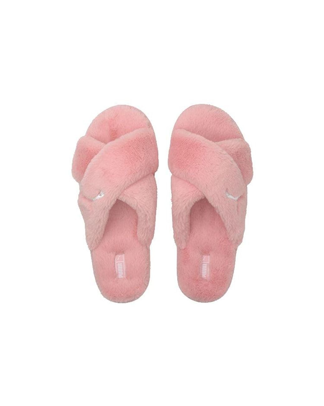 PUMA Pink (Wmns) Fluff X Strap Slide 'Lotus'