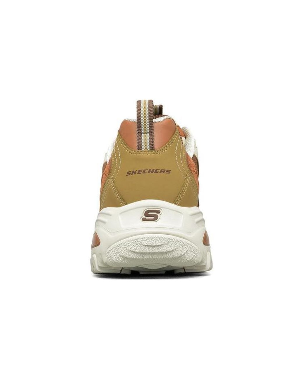 Skechers White (Wmns) D'Lites 1.0 'Cream'