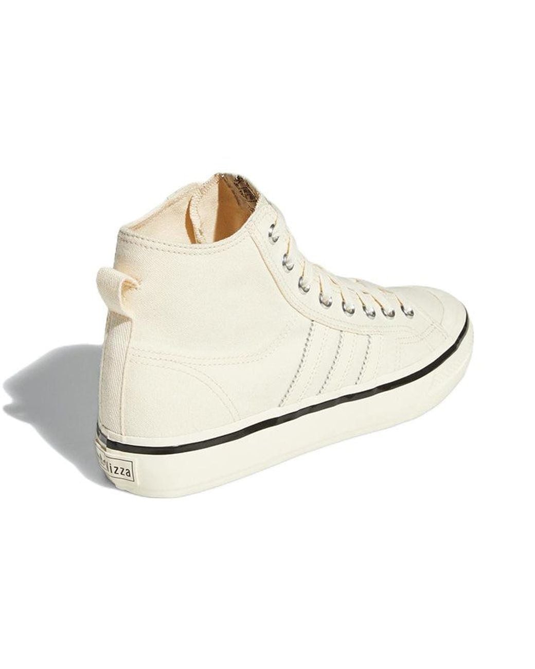 Adidas White Originals Nizza Hi Rf 74 for men