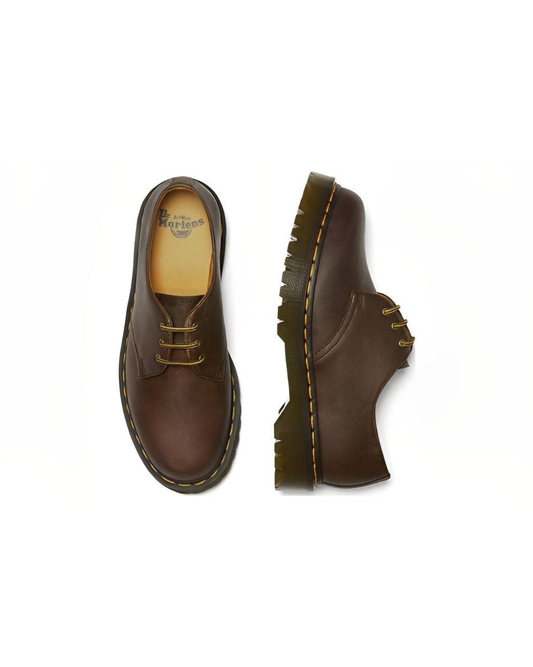 Dr. Martens Brown 1461 Bex 3-Eye for men