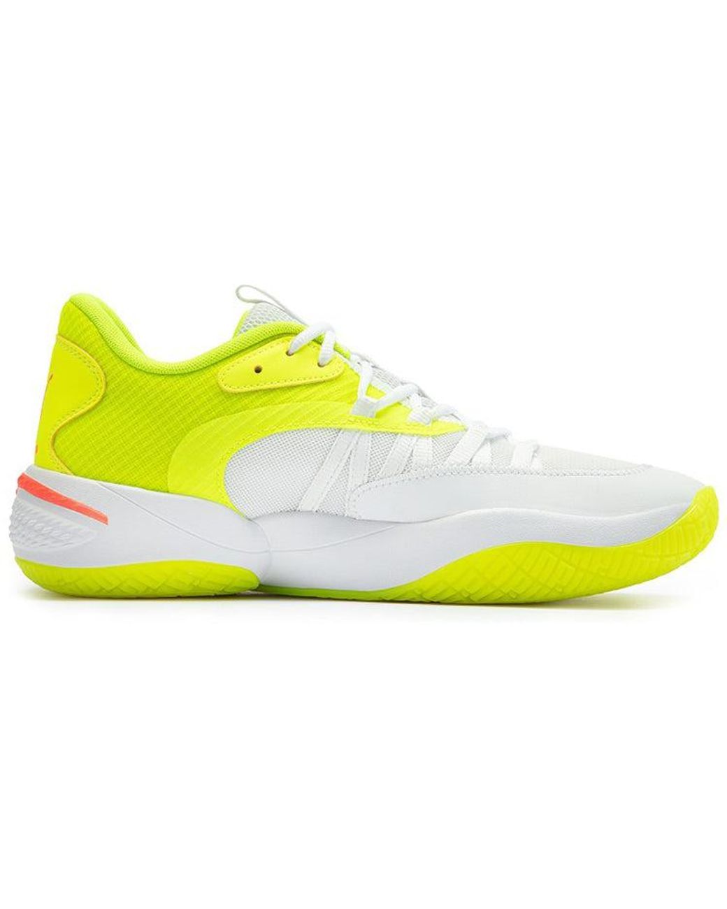 PUMA Yellow Court Rider 2.0 Glow Stick Lime Squeeze' for men