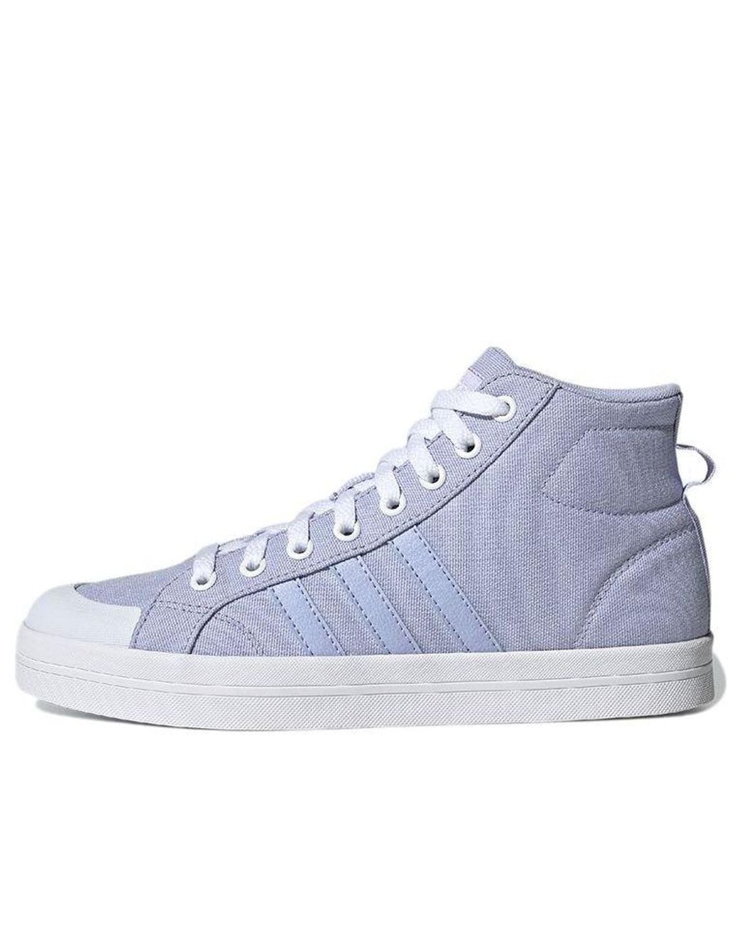 Adidas Blue (Wmns) Neo Bravada Mid Sneakers