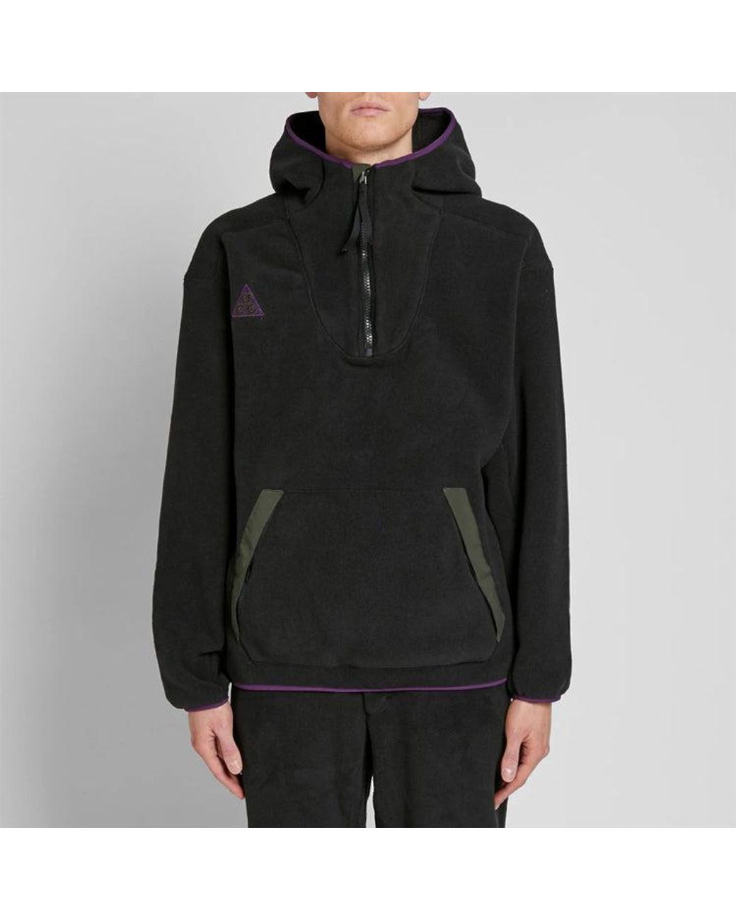 Nike Blue Acg Half Zipper for men