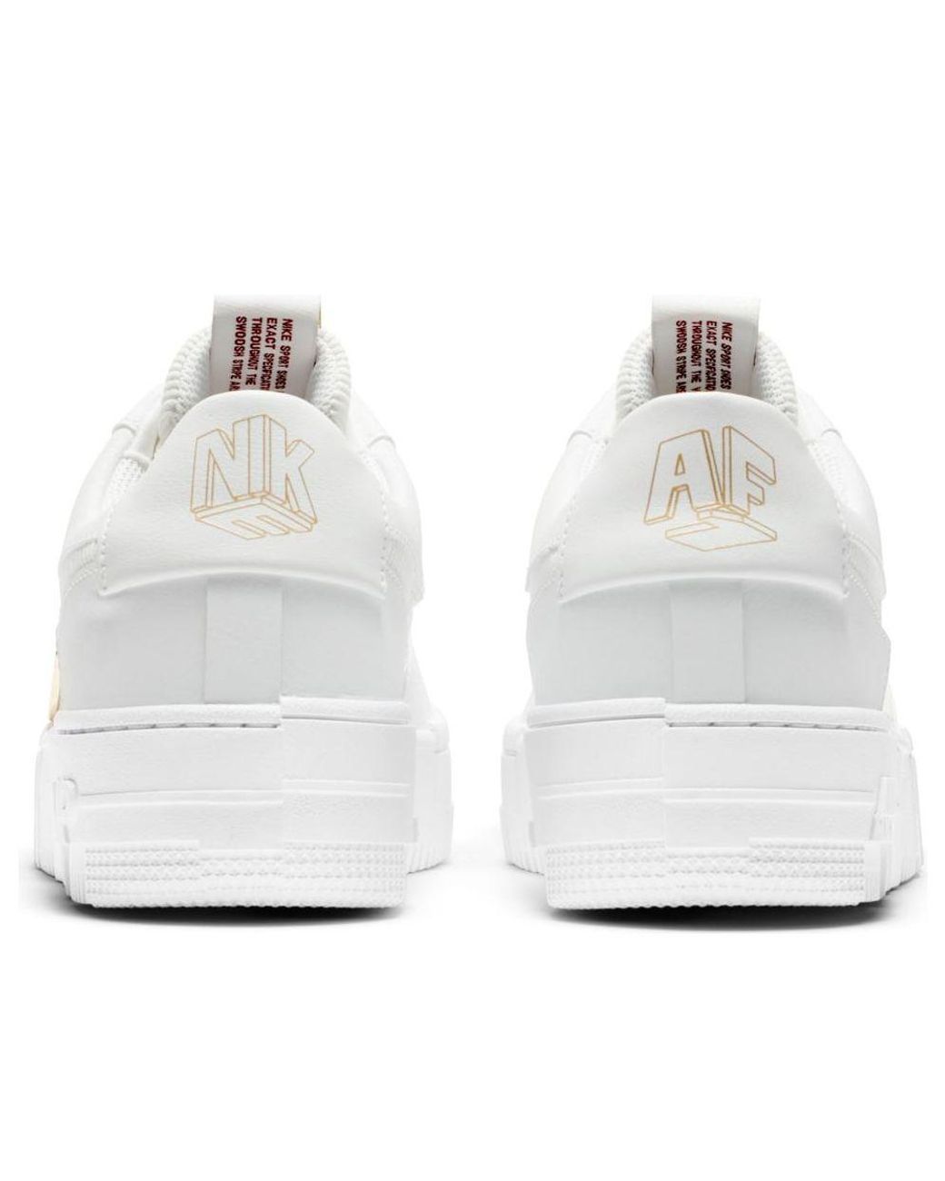 Nike White (Wmns) Air Force 1 Pixel Chain'