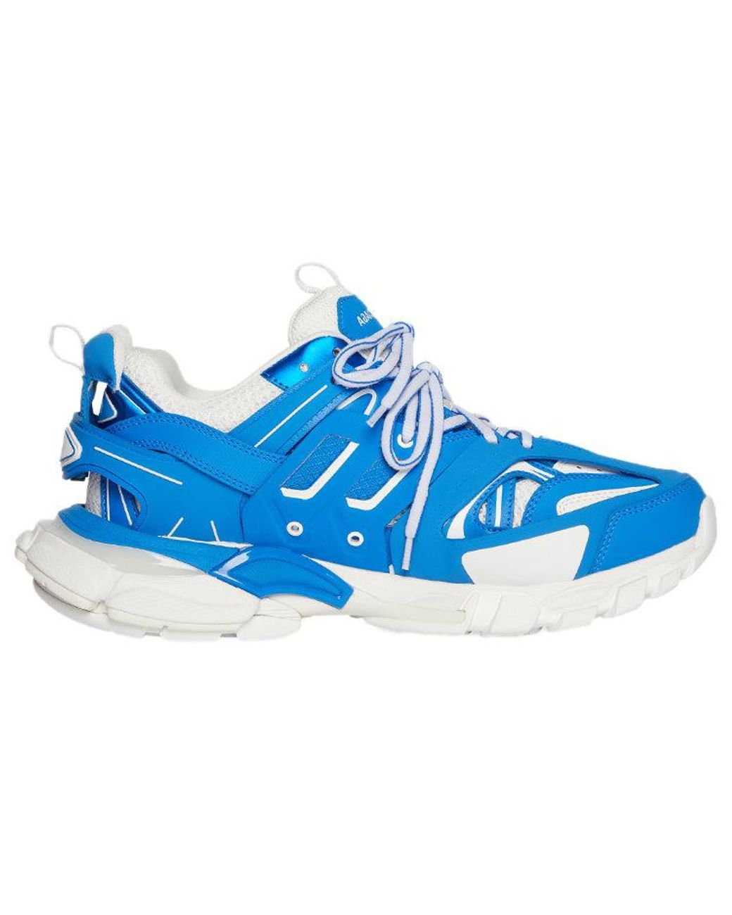 Balenciaga Blue Track Led Sneakers for men