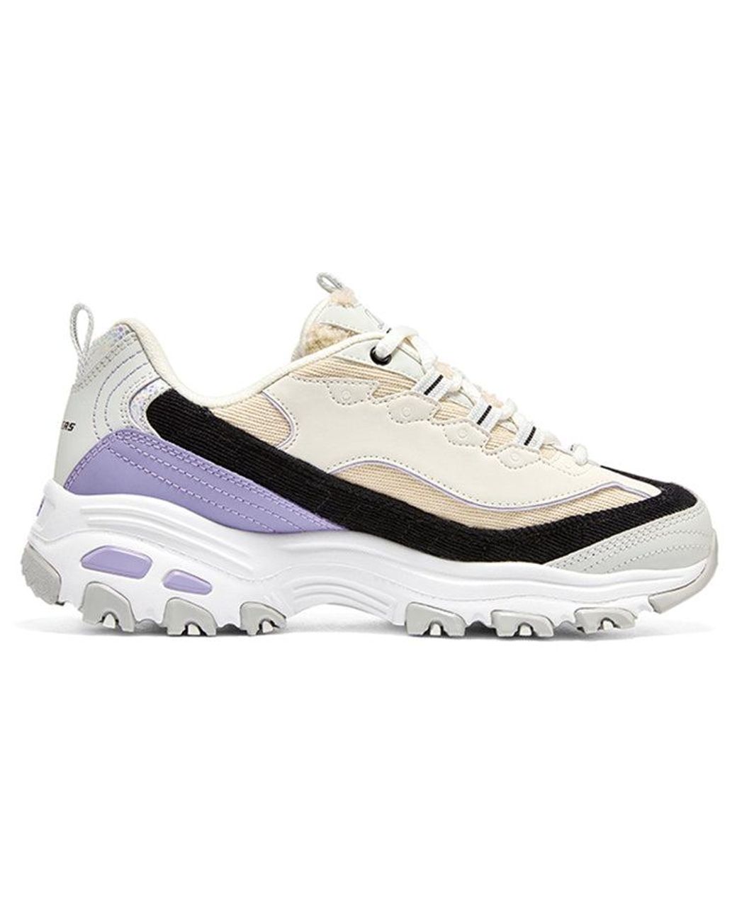Skechers White (Wmns) Dlites 1.0
