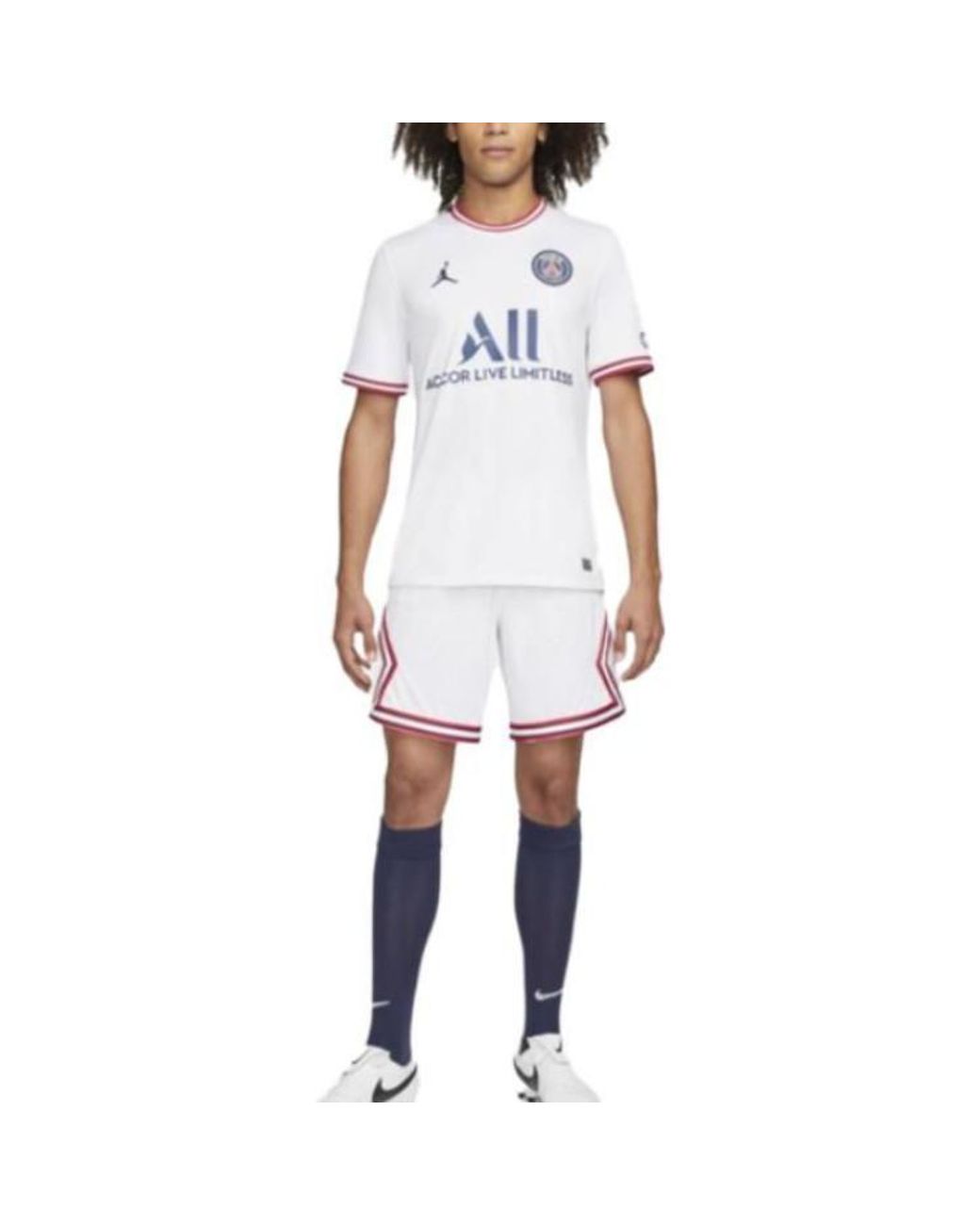 Nike White Paris-Saint Germain 21/22 Fourth Vapor Match Short for men