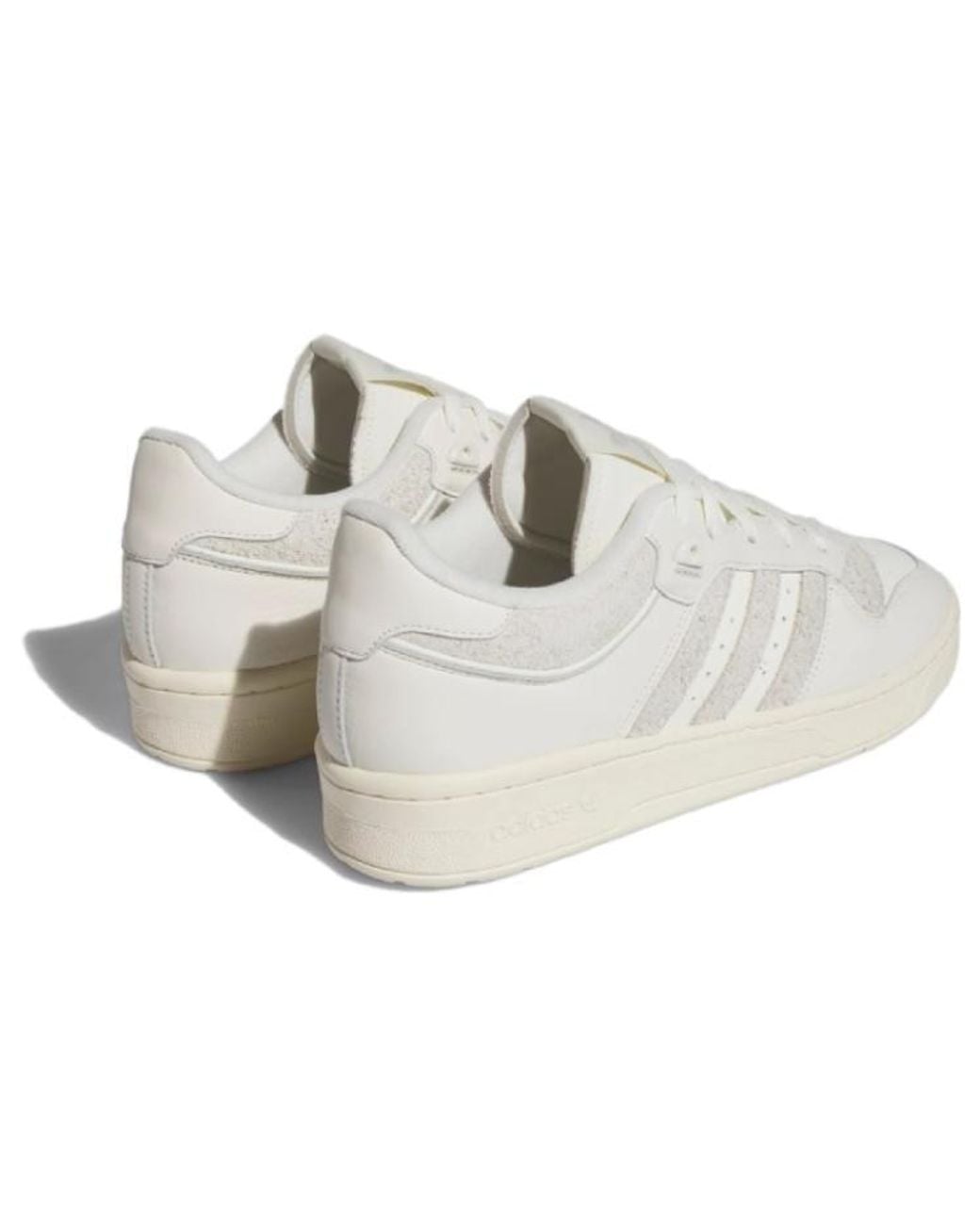 Adidas White Rivalry Low 86 Shoes 'Off Orbit' for men