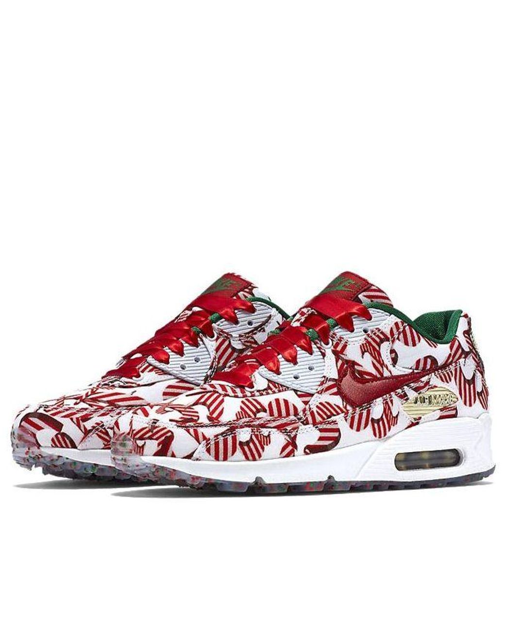 Nike Red (Wmns) Air Max 90 'Gift Wrapped Pack'