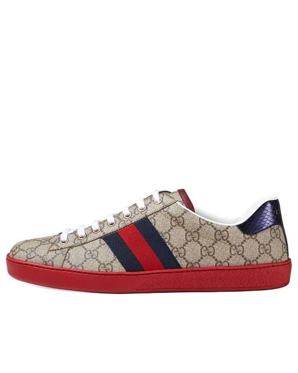 Gucci Red Ace Gg Supreme for men