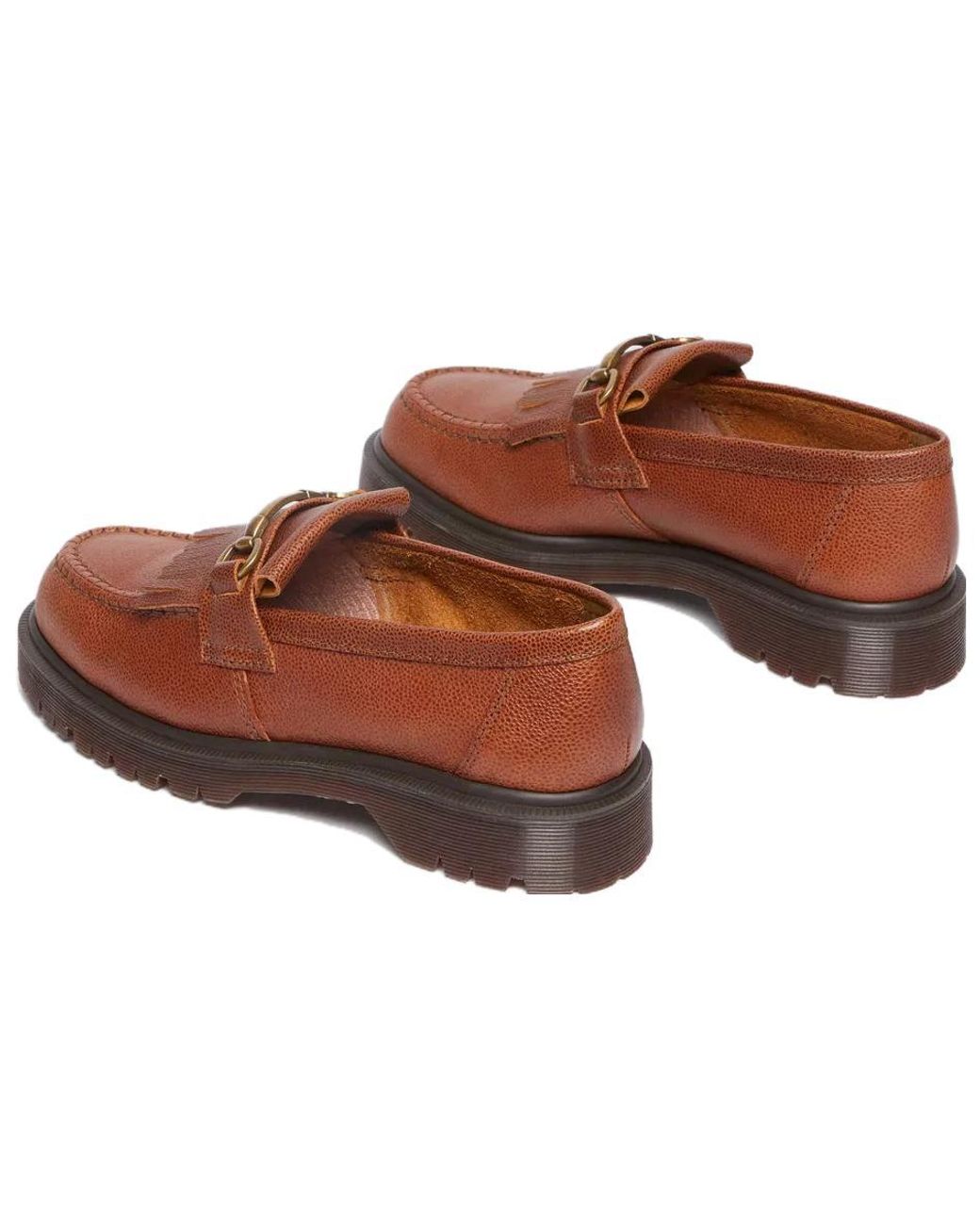 Dr. Martens Brown Adrian Snaffle Westminster Leather Loafers 'Whiskey'