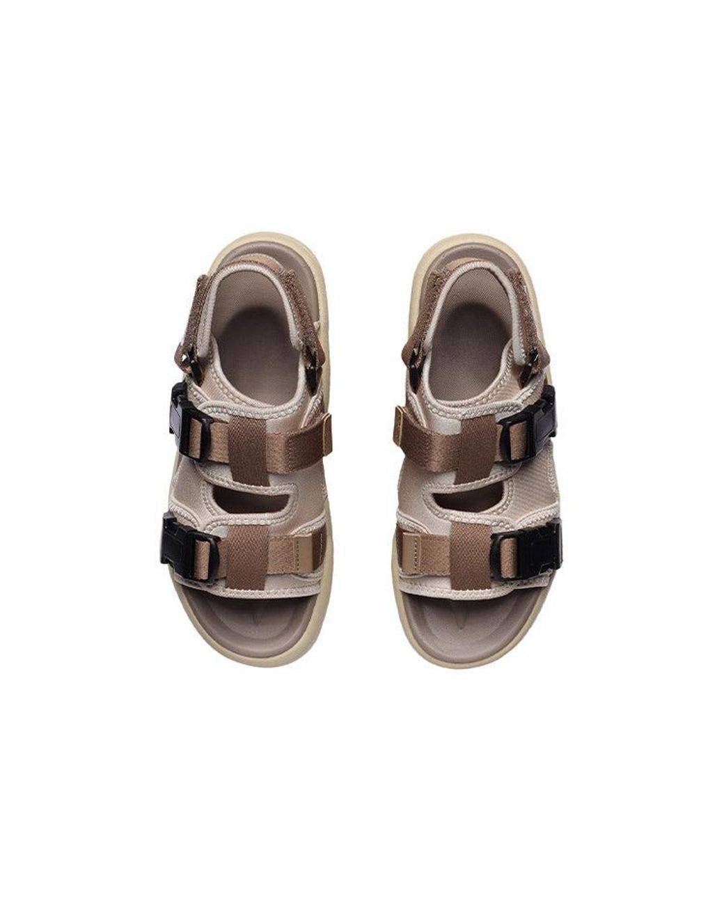 Li-ning Brown Coca Sandals 'Khaki' for men