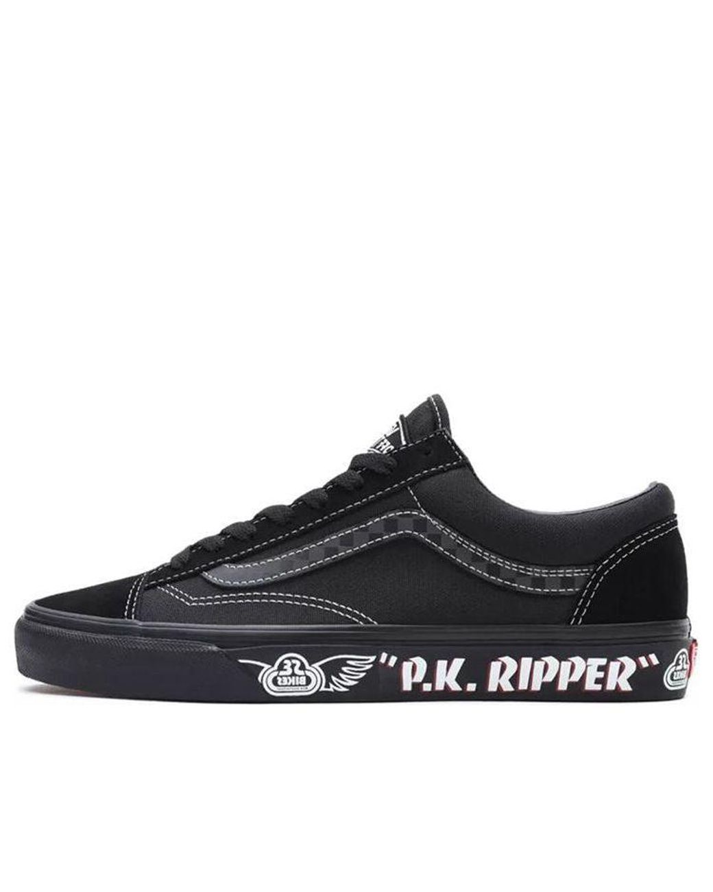 Vans Black Se Bikes X Style 36 'P.K. Ripper' for men