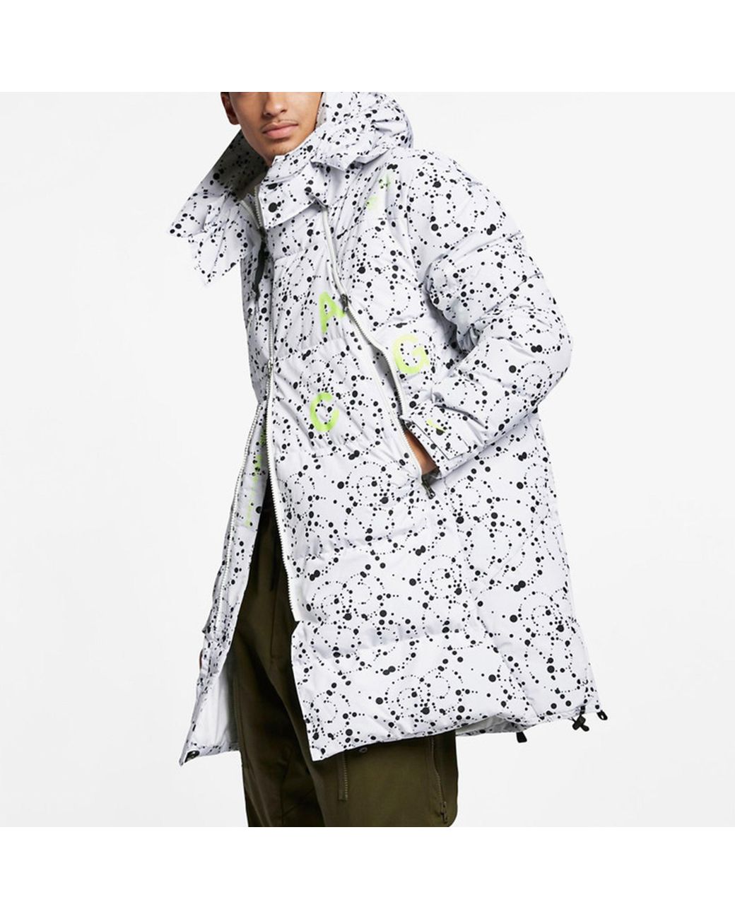 Nike Metallic Lab Acg Down-Fill Hooded Down Jacket for men