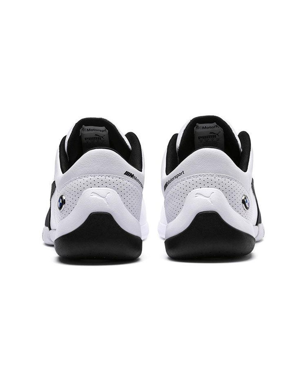 PUMA White Bmw M Motorsport Kart Cat Iii Low Top Running Shoes for men