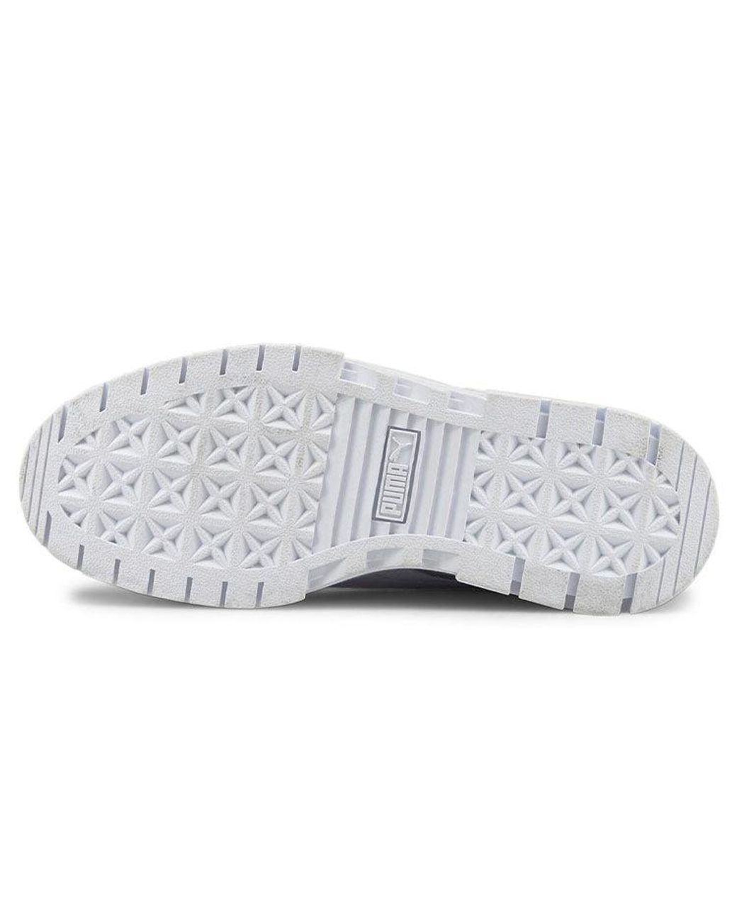 PUMA White Mayze Classic Sneakers