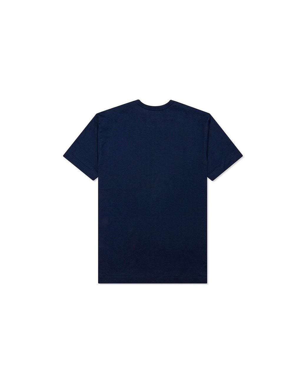 COMME DES GARÇONS PLAY Blue Play Logo Tee for men