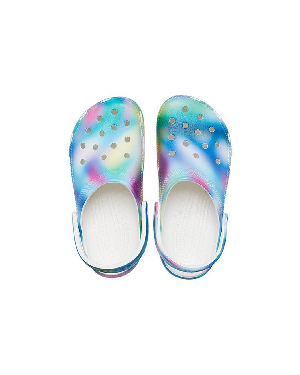 CROCSTM Blue Colorful Beach Multi- Sandals