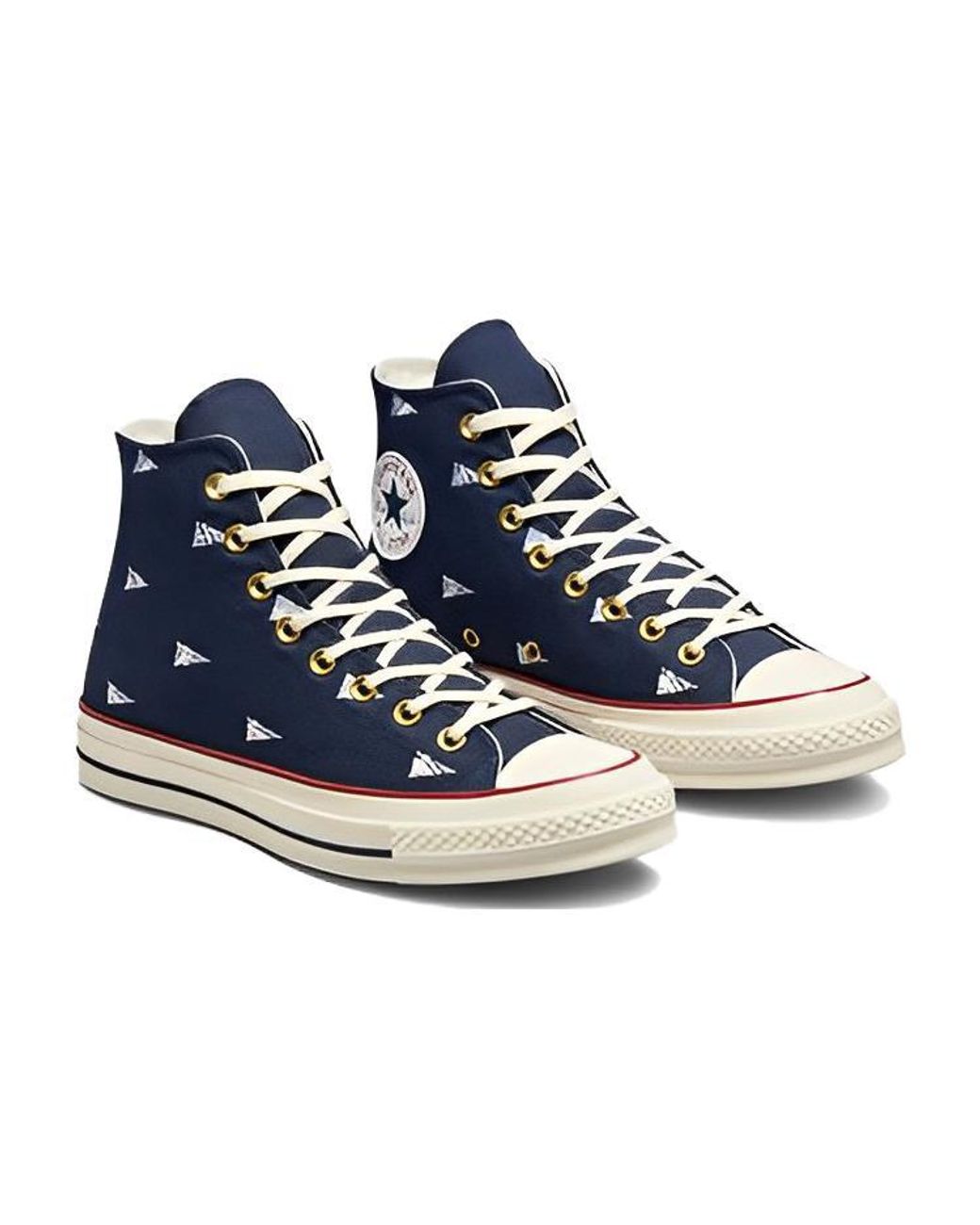 Converse Blue Chuck 70 High 'Nautical Flag' for men