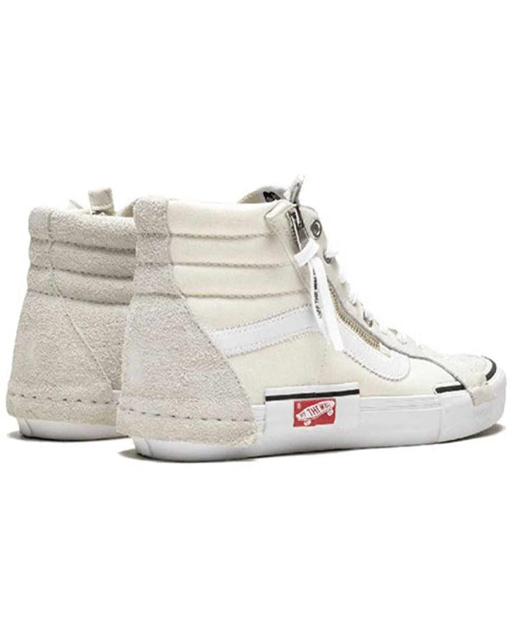 Vans White Sk8-Hi Cap Lx 'Marshmallow' for men