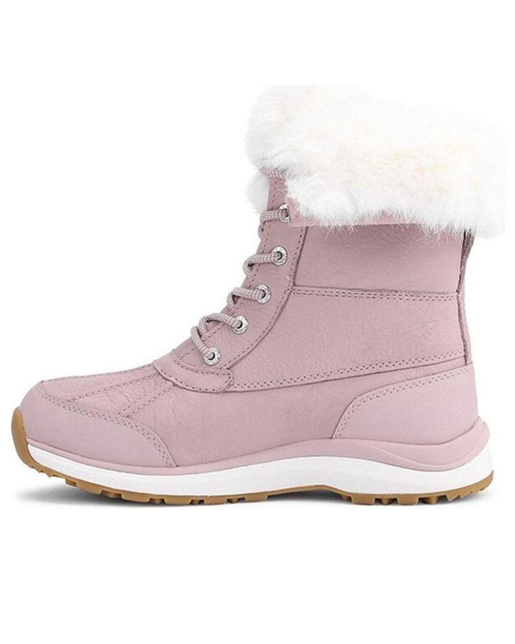 Ugg Purple (Wmns) Adirondack Boot Iii Fluff Fleece Lined