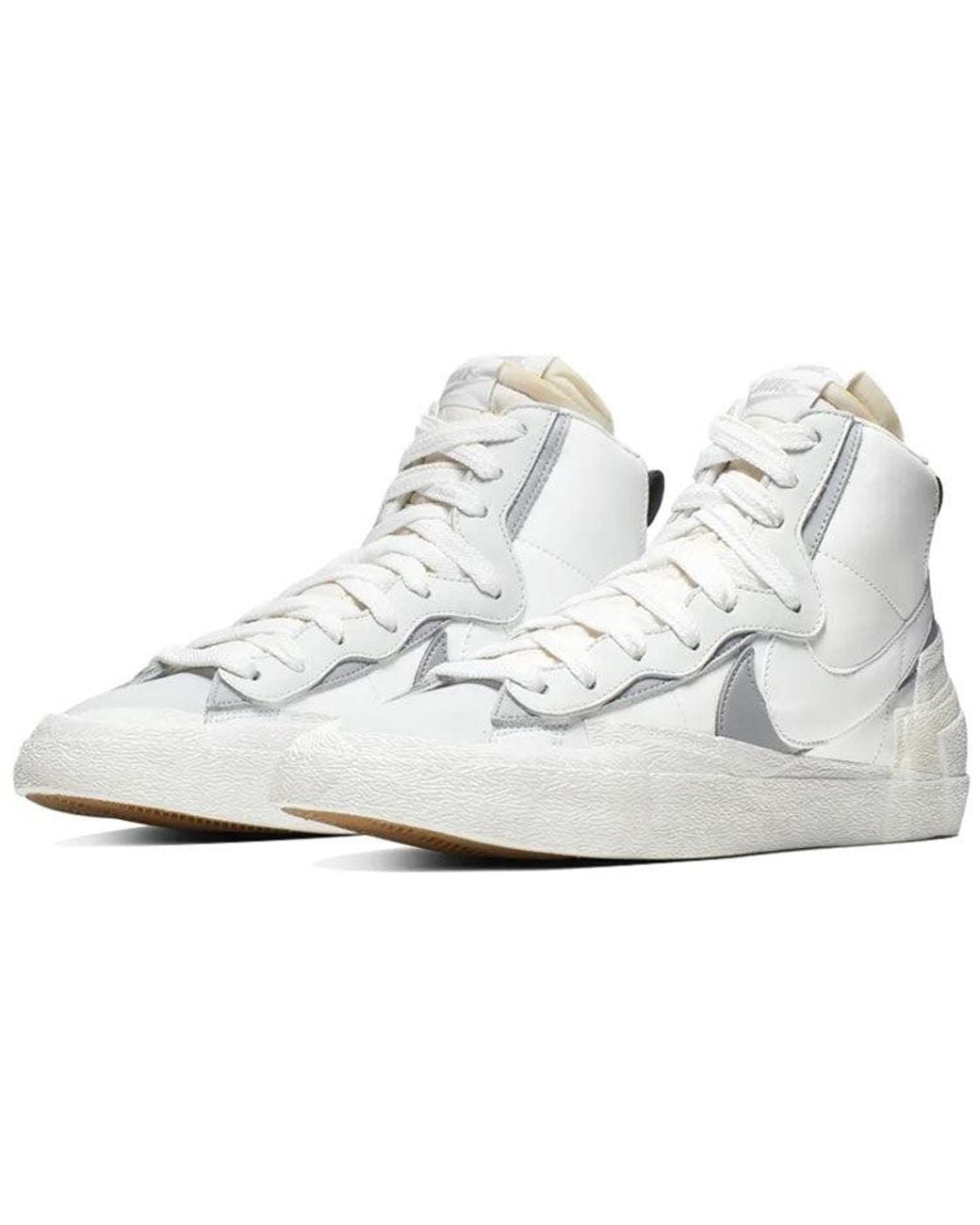 Nike White X Sacai Blazer Mid for men