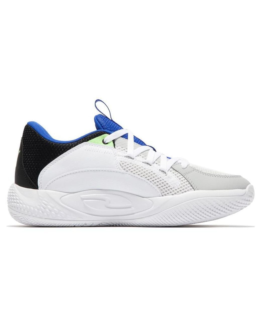 PUMA Blue Court Rider Chaos Basketball Shoes 'Future- Glare' for men