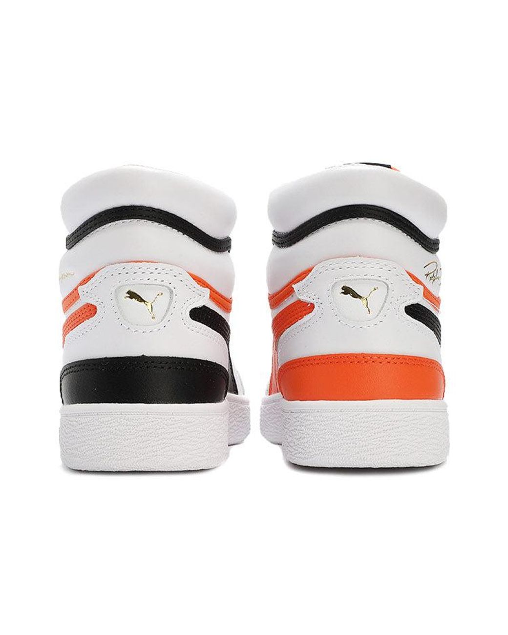 PUMA White Ralph Sampson Mid Carrot' for men