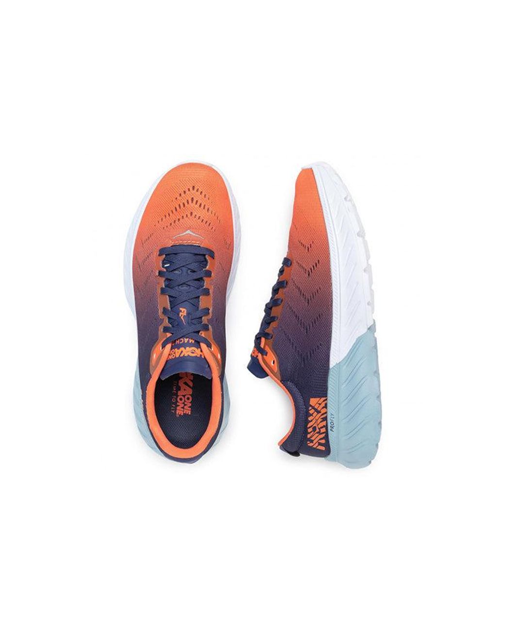 Hoka One One Red Mach 2 'Patriot Nasturtium' for men