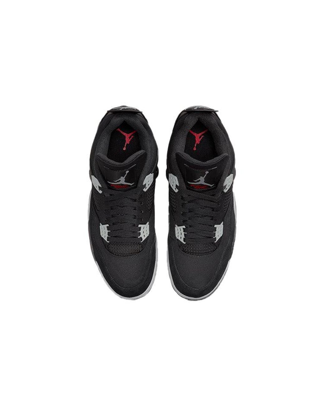 Nike Black 4 Retro Se Canvas' for men