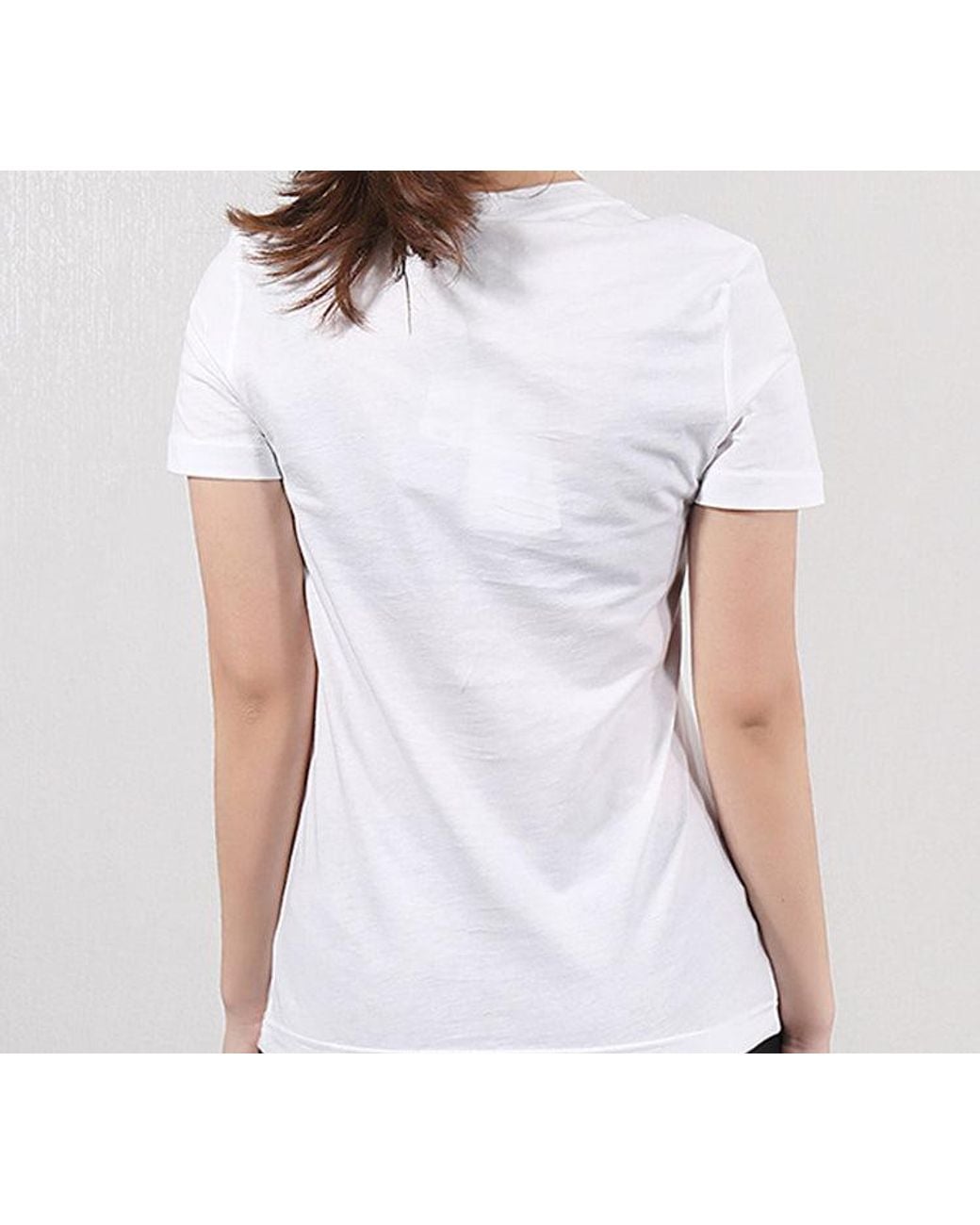 Adidas White (Wmns) Bos Foil Tee Short Sleeve